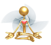 healthy heart meditation logo